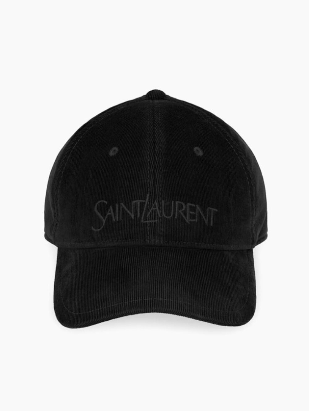Saint Laurent  Vintage Baseball Cap In Corduroy -